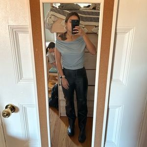 Free People Cowl Neck Top